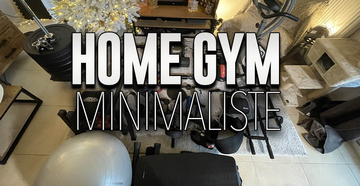 Home Gym Minimaliste : tout mon matériel pour m’entrainer dans un petit espace