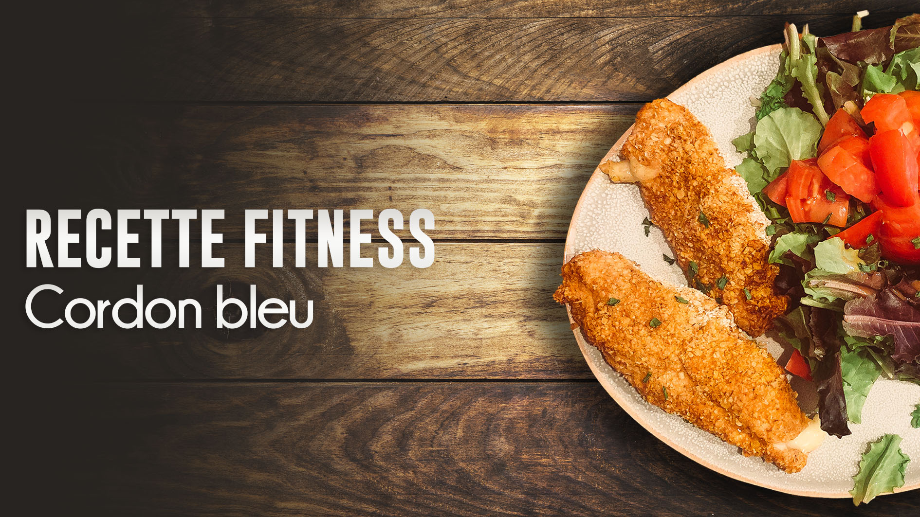 Recette fitness : le cordon bleu