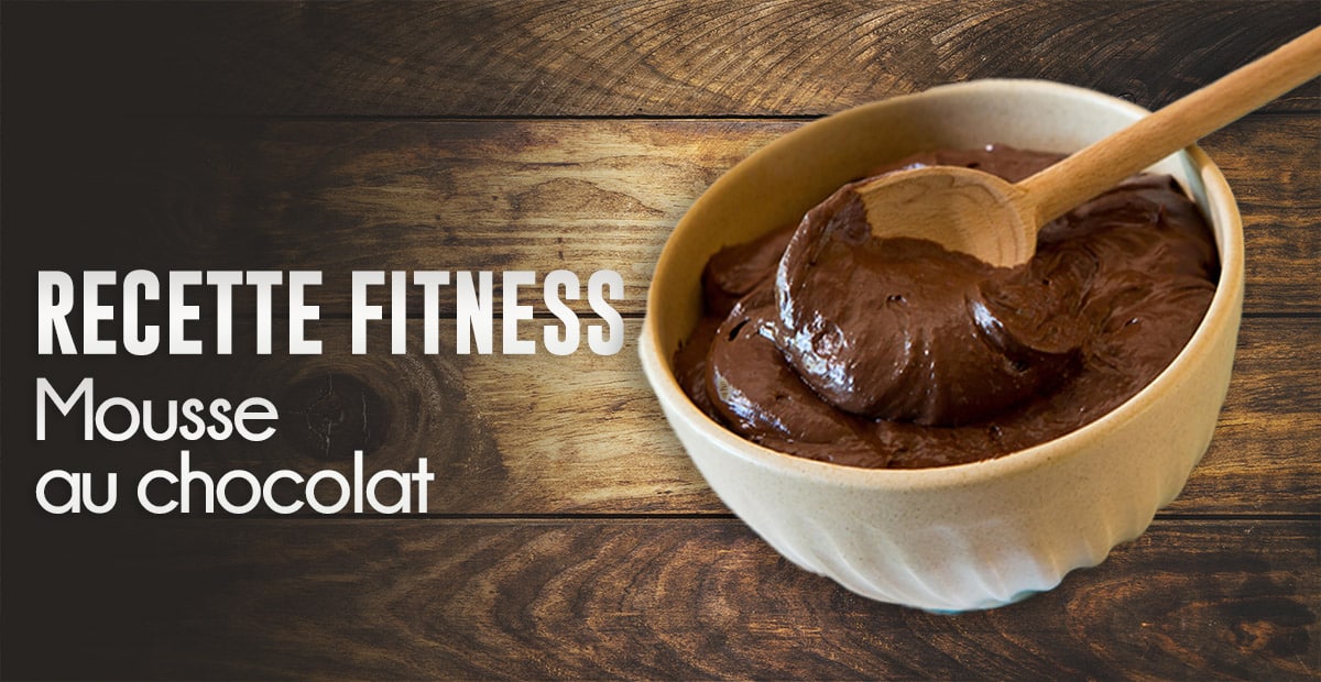 Recette : Mousse au chocolat fitness