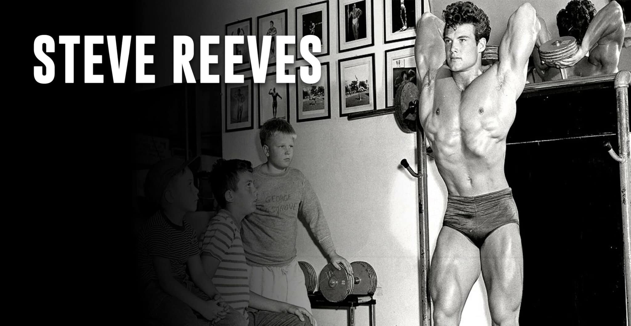 Steve Reeves programme d’entrainement, photos et mensurations